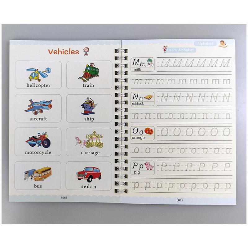 Magisches Übungsheft (4er Pack) + GRATIS Zauberstift