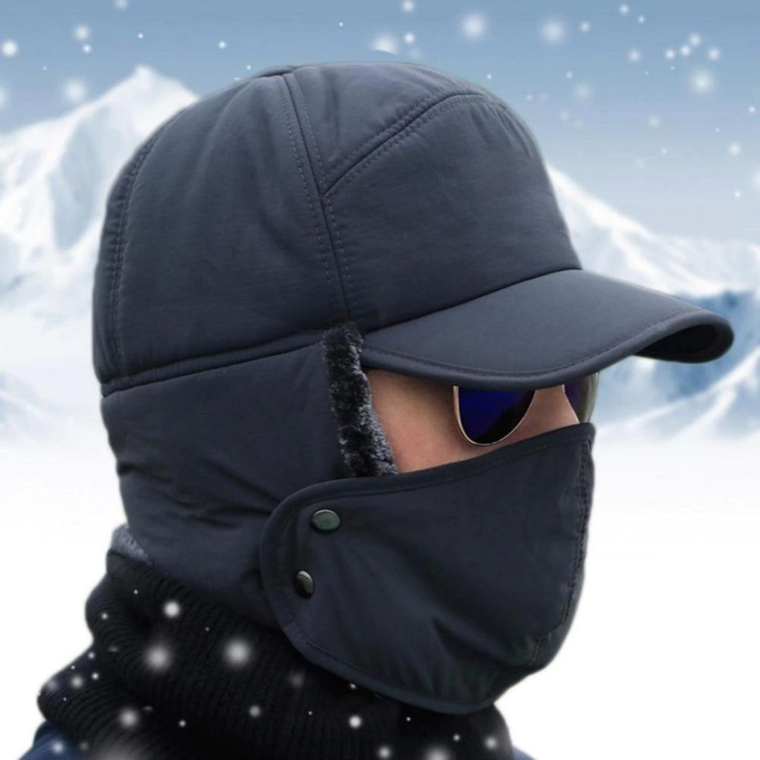 Winter-Gehörschutzmütze