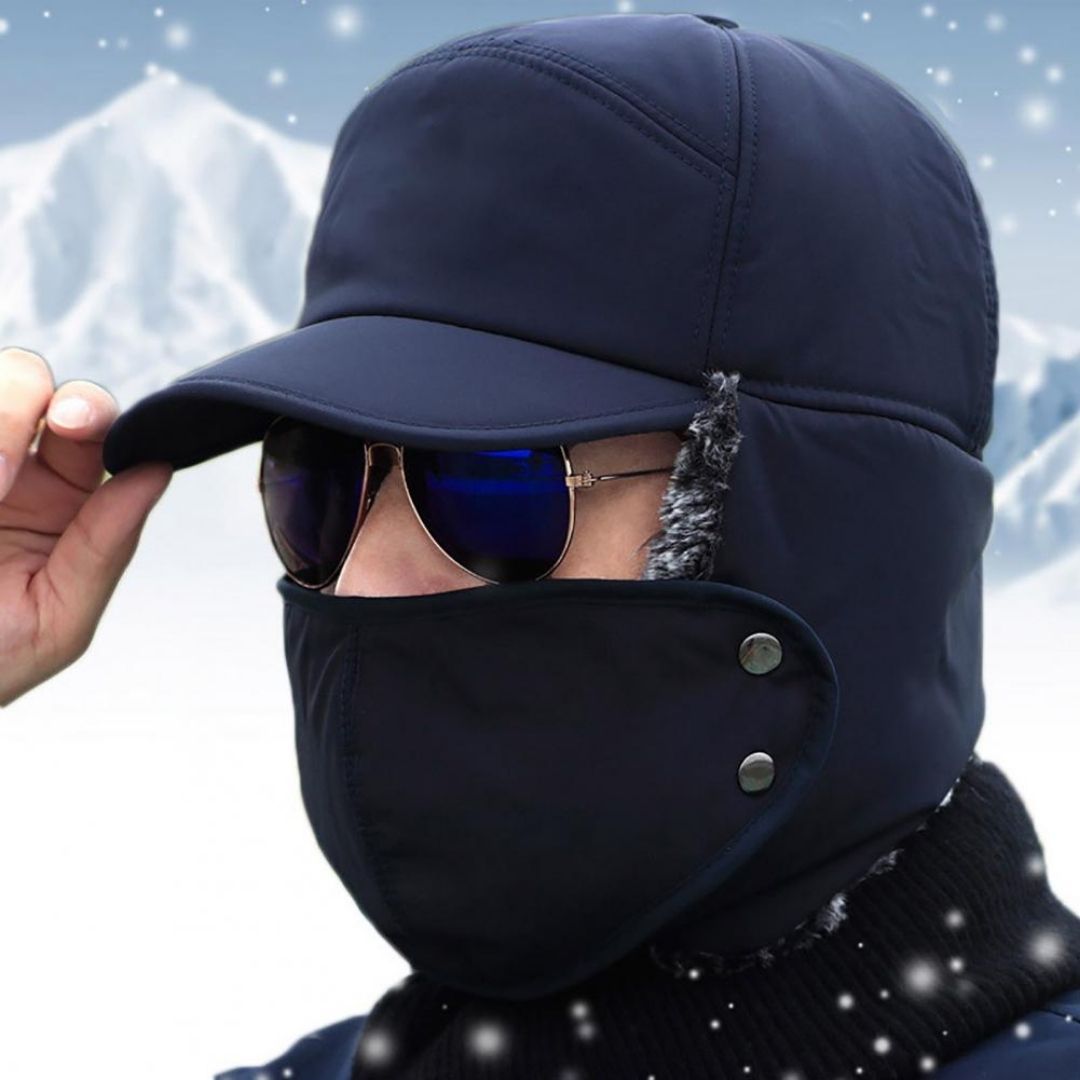 Winter-Gehörschutzmütze