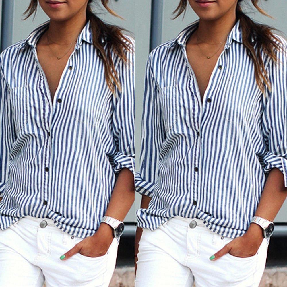 Gestreifte Bluse